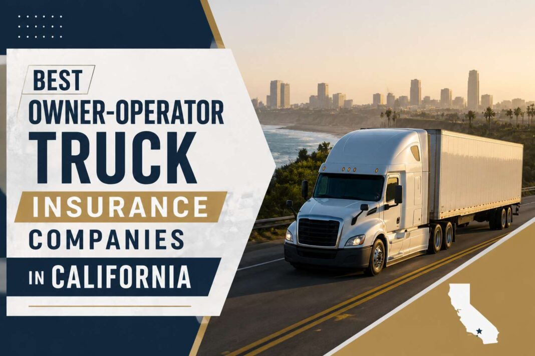 Best Owner-Operator Truck Insurance Companies in California (2026 Rankings)