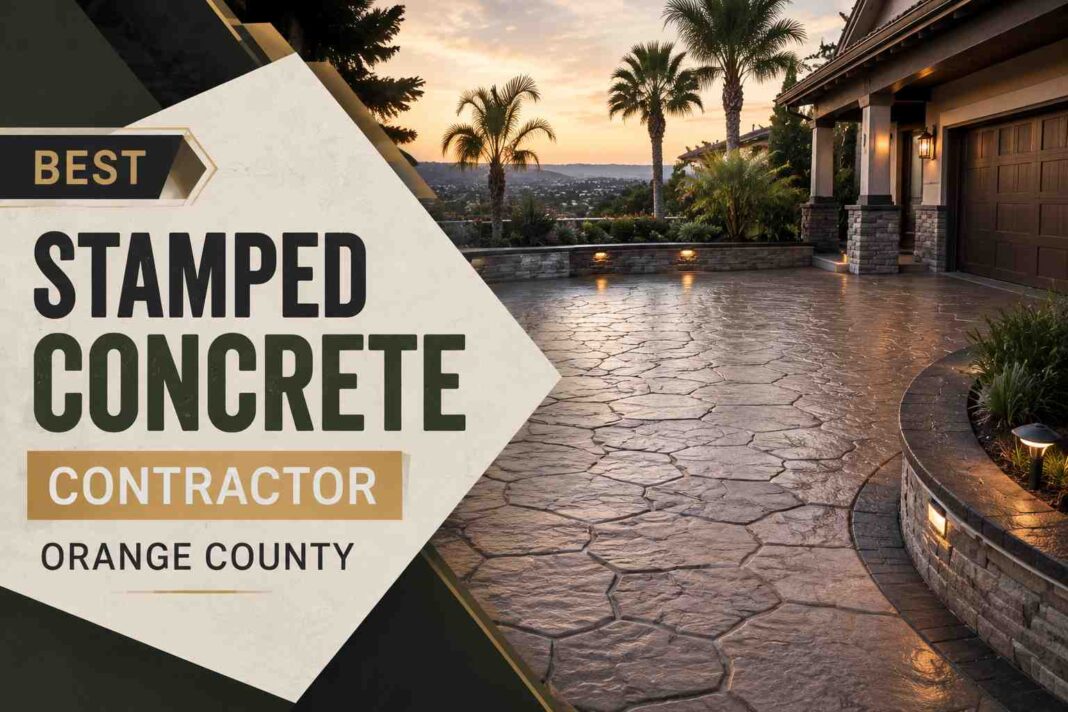 8 Best Stamped Concrete Contractors in Orange County: Top Companies for 2026